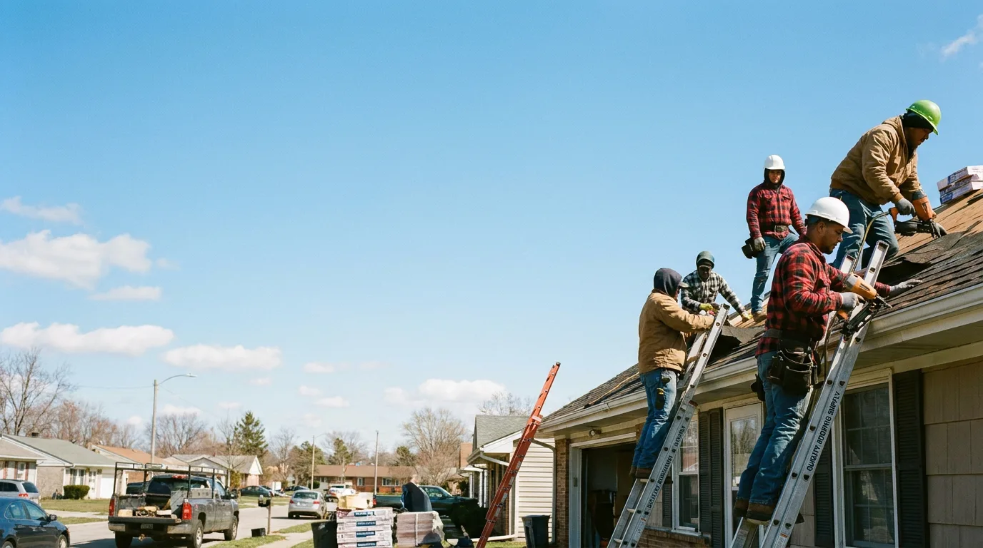 Roofing in Veedersburg, IN near me
